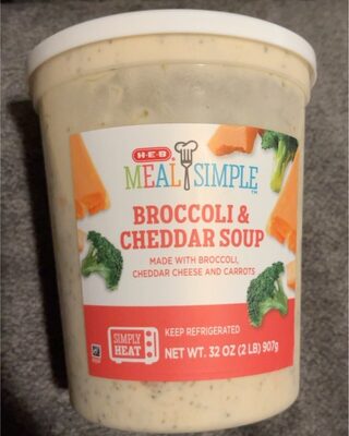 Broccoli & Cheddar Soup, Broccoli & Cheddar