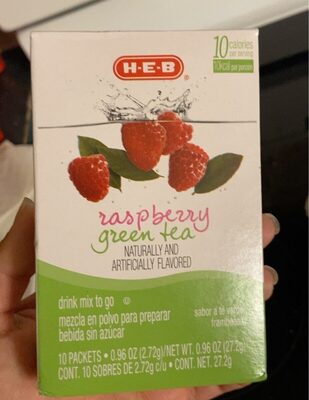 Raspberry Green Tea Drink Mix To Go, Raspberry Green Tea