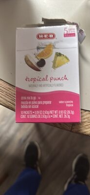 Tropical Punch Drink Mix To Go, Tropical Punch