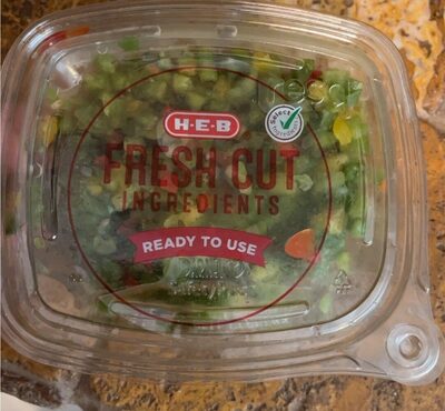 3 Color Diced Bell Peppers, 3 Color