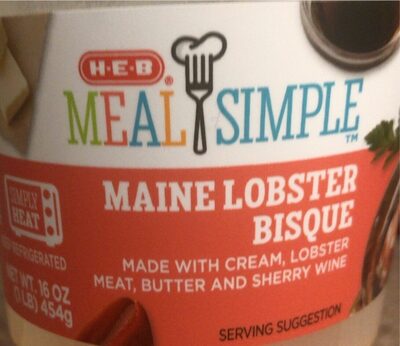 Maine Lobster Bisque, Maine Lobster