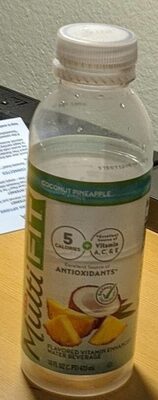 Multifit, Coconut Pineapple Flavored Vitamin Enhanced Water Beverage, Coconut Pineapple