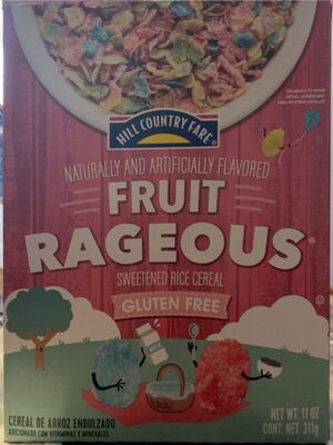 Fruit Rageous Sweetened Rice Cereal, Fruit Rageous