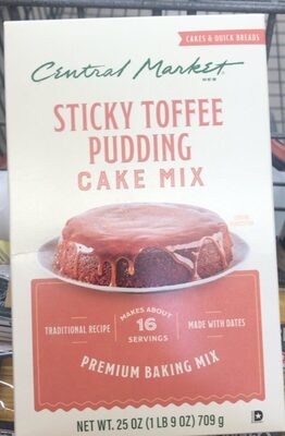 Sticky Toffee Pudding Cake Mix, Sticky Toffee Pudding