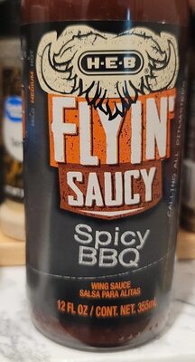 Spicy BBQ Flyin' Saucy Wing Sauce, Spicy BBQ