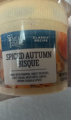 Spiced Autumn Bisque, Spiced Autumn
