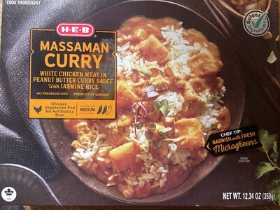 Massaman Curry Sauce With Chicken, Massaman With Chicken