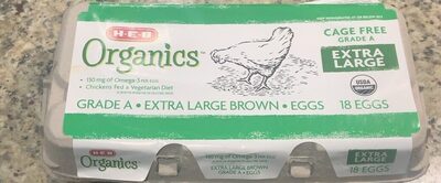 Grade A Cage Free Extra Large Brown Eggs