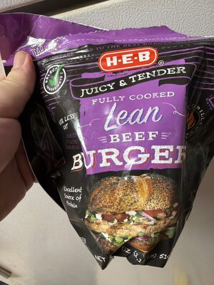 Lean Beef Burgers