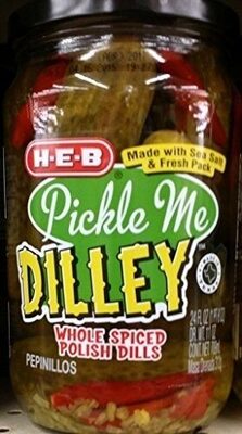 Pickle Me Dilley Whole Spiced Polish Dills, Pickle Me Dilley
