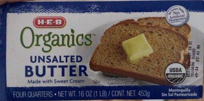 Unsalted Butter, Unsalted