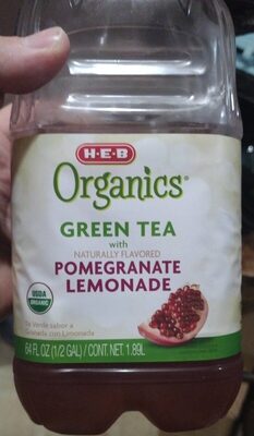 Green Tea With Pomegranate Lemonade, Green With Pomegranate Lemonade