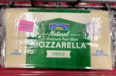 Mozzarella Low-Moisture Part-Skim Cheese, Mozzarella