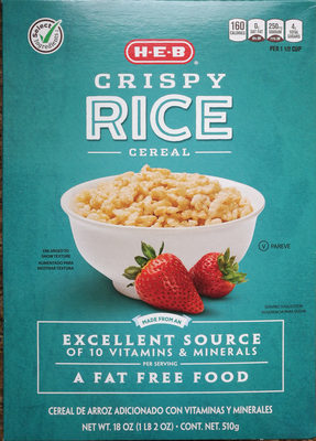 Crispy Rice Cereal, Crispy Rice