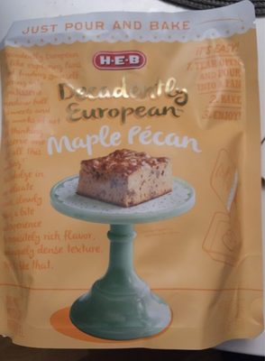 Maple Pecan Cake Mix, Maple Pecan