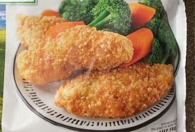 Breaded Gluten Free Chicken Breast Strips With Rib Meat, Breaded