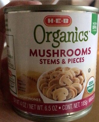Mushrooms Stems & Pieces