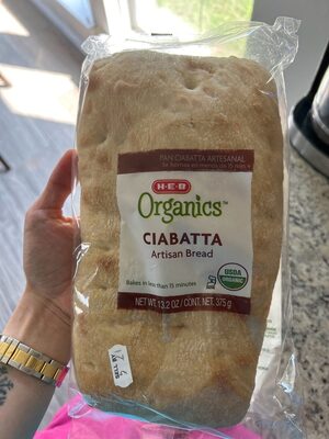 Organics Ciabatta Bread