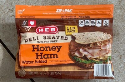 Honey Deli Shaved Ham, Honey