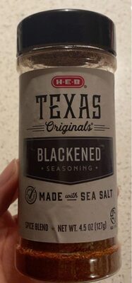 Texas Originals, Blackened Seasoning Spice Blend, Blackened