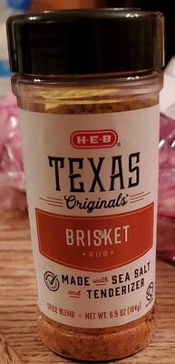 Texas Originals, Brisket Rub Spice Blend, Brisket