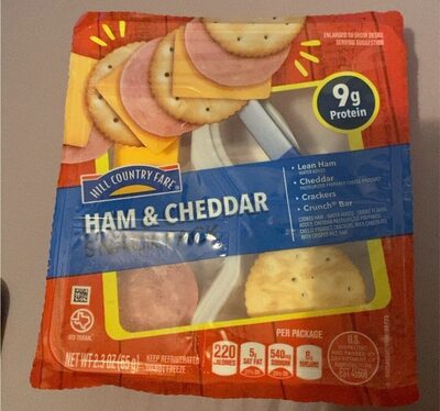 Ham & Cheddar Snack Pack, Ham & Cheddar