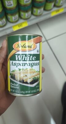 White Asparagus Peeled Spears