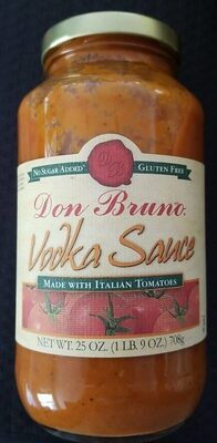 Don Bruno Vodka Sauce, 25 Oz