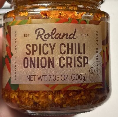 Spicy Chili Onion Crisp, Spicy Chili