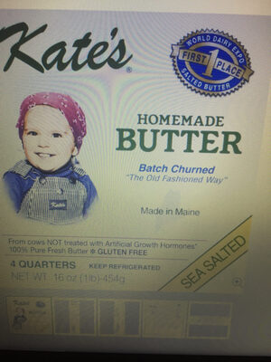 Kate's Creamery, 100% Pure Butter