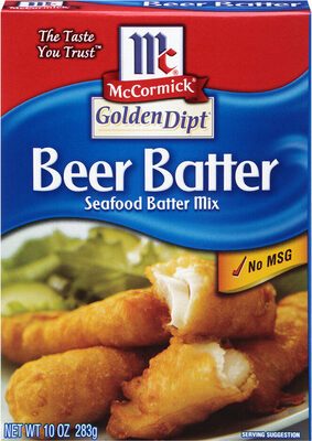 Beer Seafood Batter Mix, Beer