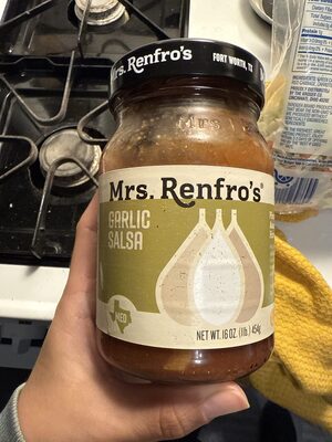 Medium Roasted Garlic Salsa, Medium