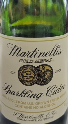 Sparkling Cider 100% Juice