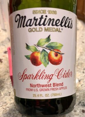 Martinelli's Gold Medal Sparkling Cider, 25.4 Fl Oz