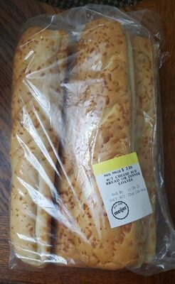 Cheese Sub Bread Or Dinner Loaves, Cheese
