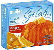 Orange Gelatin Dessert, Orange
