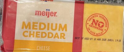 Medium Cheddar Cheese, Medium Cheddar