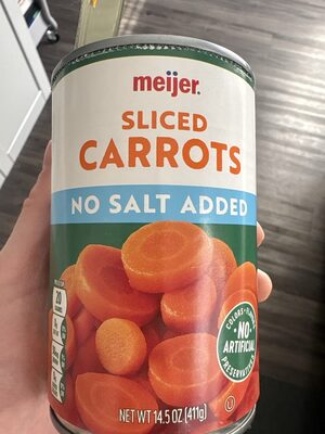 No Salt Added Sliced Carrots