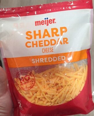 Sharp Cheddar Shredded Cheese, Sharp Cheddar