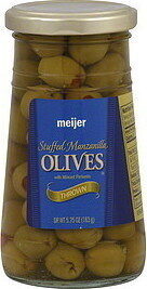 Stuffed Manzanilla Olives With Minced Pimiento, Minced Pimiento