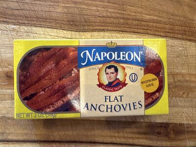 Napoleon, Fillets Of Anchovies In Olive Oil