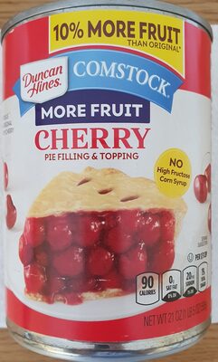 Duncan Hines Comstock More Fruit Cherry Pie Filling and Topping, 21 oz.