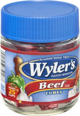 Beef Instant Bouillon Cubes, Beef