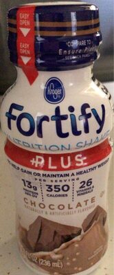 Chocolate Fortify Nutrition Shake, Chocolate