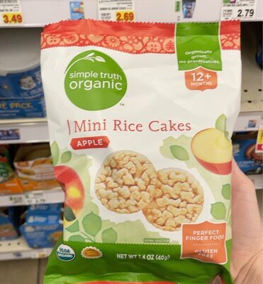 Apple Mini Rice Cakes, Apple
