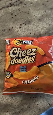 Baked Puffs Corn Snacks, Cheddar Cheese