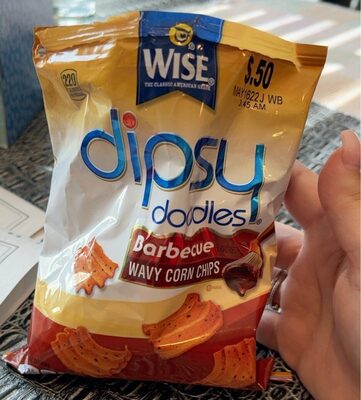 Barbecue Wavy Corn Chips, Barbecue