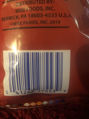BBQ Flavored Potato Chips, BBQ