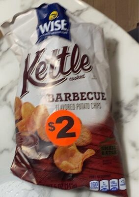 Barbecue Flavored Kettle Cooked Potato Chips, Barbecue