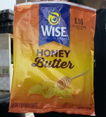 Honey Butter Flavored Potato Chips, Honey Butter